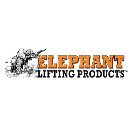 Elephant Lifting Products Plate Clamp, Elephant Va Type, 2 Ton, 00  14 Thickness, Vertical VA-2